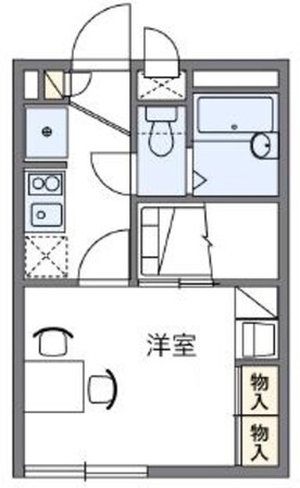 レオパレス杉山の物件間取画像